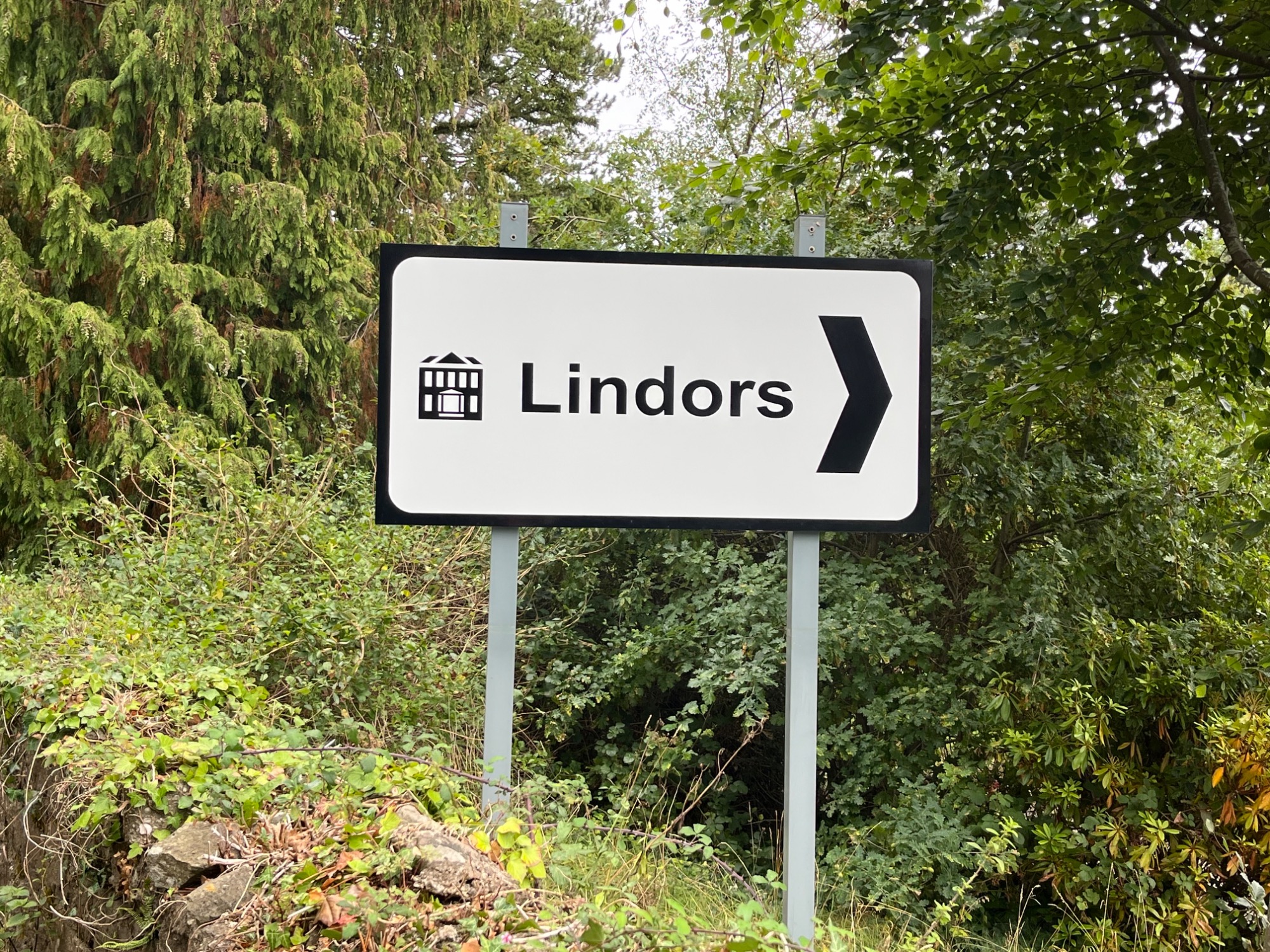 Entrance signs - post and panel