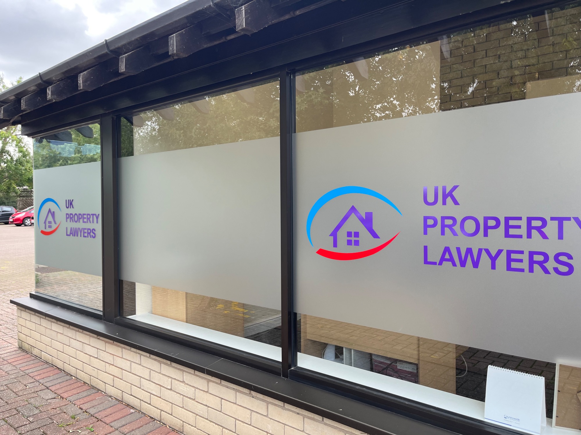 Exterior vinyl logos Vinyl logos